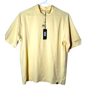 {NWT} Travis Mathew Fitted Tee Medium Yellow